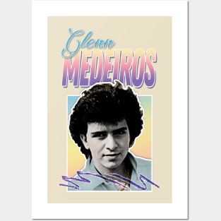 Glenn Medeiros - 80s Styled Aesthetic Design Posters and Art